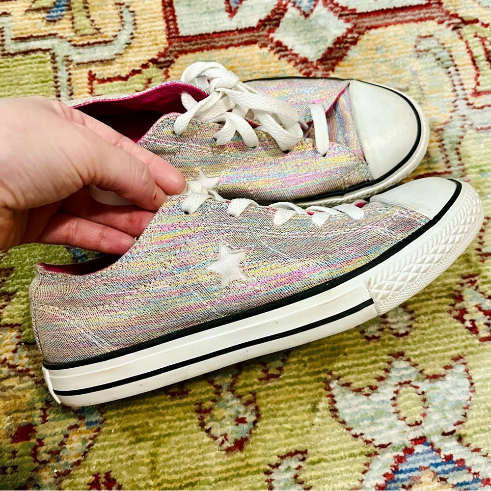 Converse One Star Metallic Colorful Low-top Sneakers